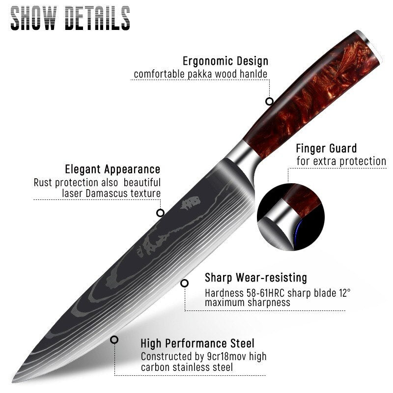 Japansk Kockkniv